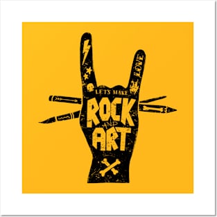 Rock and Art Posters and Art